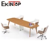 2016 Office furniture new luxury four leg wood frame meeting table for conference room