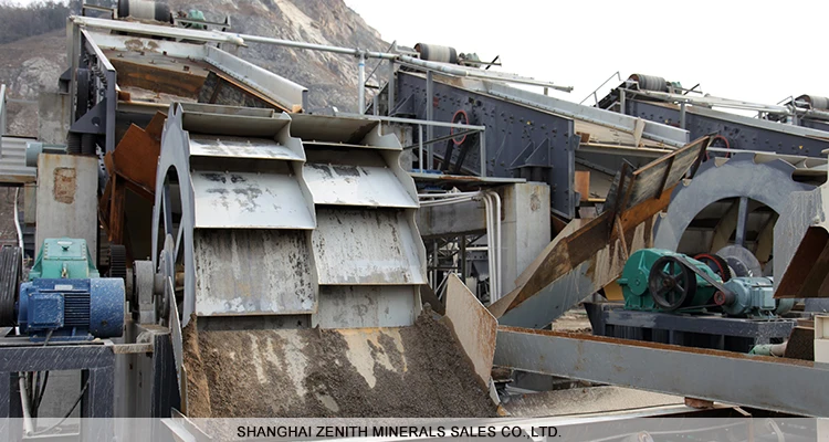 sand washing machine