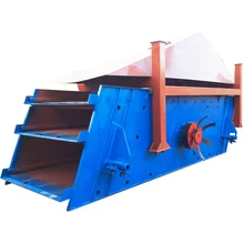 Best design China diesel engine type mini sand vibrating screen for sale