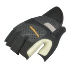 GLOVEMAN Cowhide Leather fingerless mechanic working gloves
