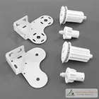 38mm long type double roller blind brackets component with aluminum tube