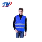Work Clothes 3 Class High Visibility Blue Vest