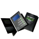 Wholesale Factory Custom LCD Video Player Brochure A5 Greeting Card 7inch LCD Business Card video brochure with 256mb