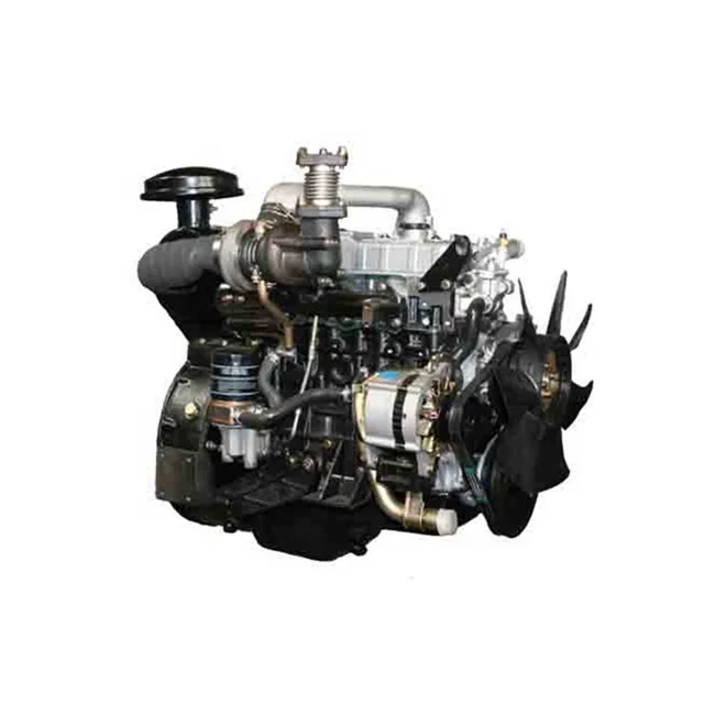 Готовый к кораблю Isuzu 116HP 4 цилиндра с турбонаддувом 4JB1T турбо дизельный двигатель