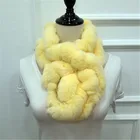 women winter scarf/scarf importers in dubai/ladies rex rabbit fur scarf