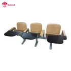 school auditorium furniture folding chair for church theater lecture hall with left handed writing table