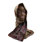 Fashion Soft Fitness Shawl Leisure Silk Scarf Custom Designer Inspired High Quality Silk Scarf Print