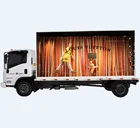 Outdoor P6 big mobile truck led tv screen truck mounted led display screens