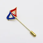 Custom gold soft enamel lapel brooch pin