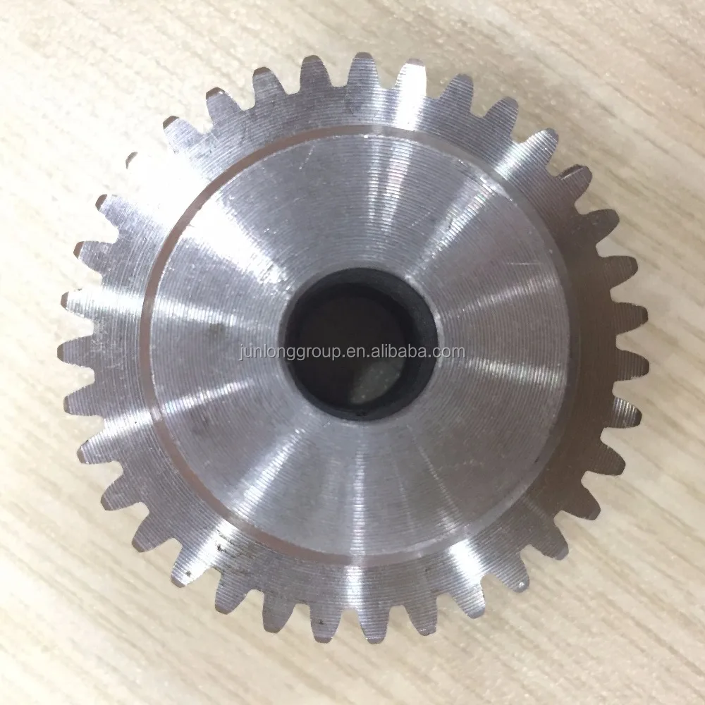 cheap high precision small zincing spur  gear