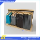 Department retail store furniture display clothes wood rack for garments store