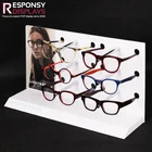 Hot- sale new style acrylic and PVC countertop sunglasses display shelf