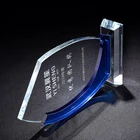 Best-selling sailboat cheap glass medal China Acrylic trophy