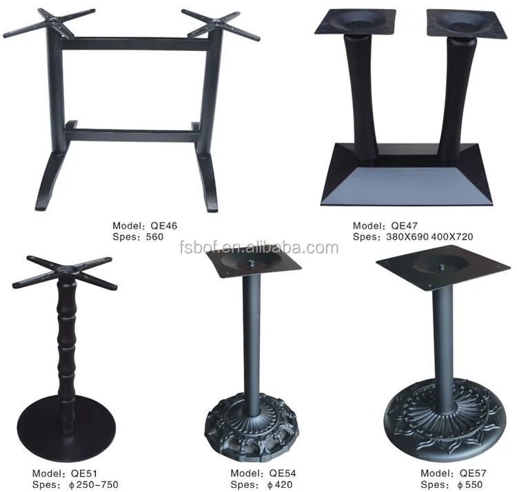 Furniture Accessories Antique Bronze Table Legs Stainless Steel Dining