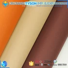 Elegant shape synthetic soft artificial pu water borne rexine leather for shoes