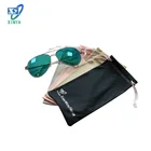Unique design drawstring microfiber sunglasses pouch bag