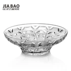 New design decorative cut glass salad bowl