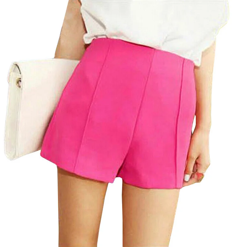 Summer Style Pantalones Cortos Mujer 2015 New Brand Women's Shorts High Quality Candy Color Fashion Shorts Women Casual Short