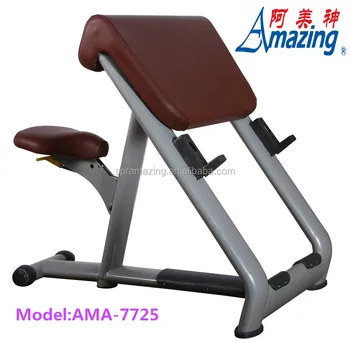 Preacher Curl Bench Plate Loaded Scott Bench Biceps Curl