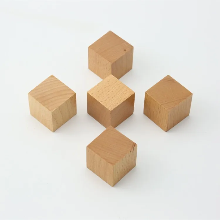 hot selling square beech wood block