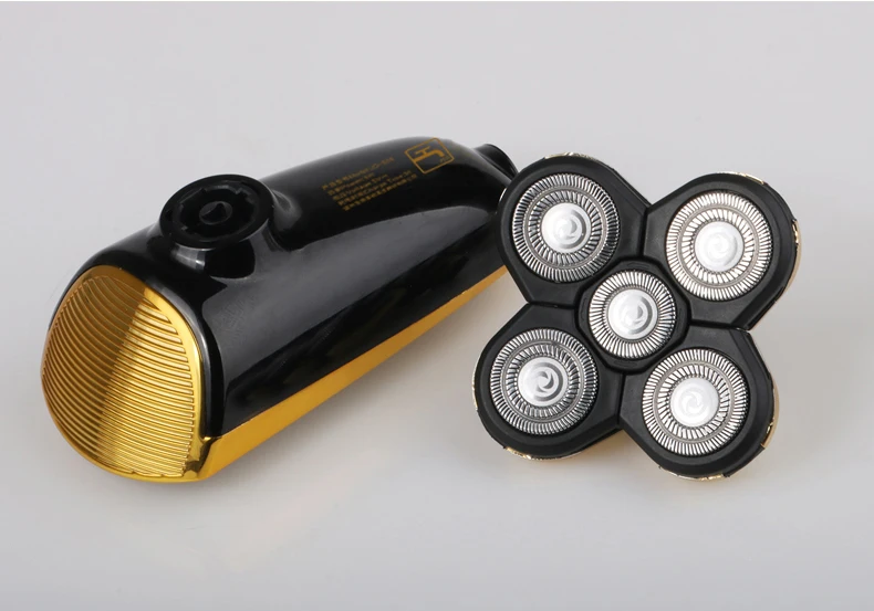 JINDING JD608 Rechargeable Stainless Steel Triple Blade Mens Shaver