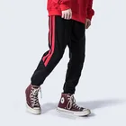 Wholesale Mens Twill Distressed Sports Style Jogger Pants