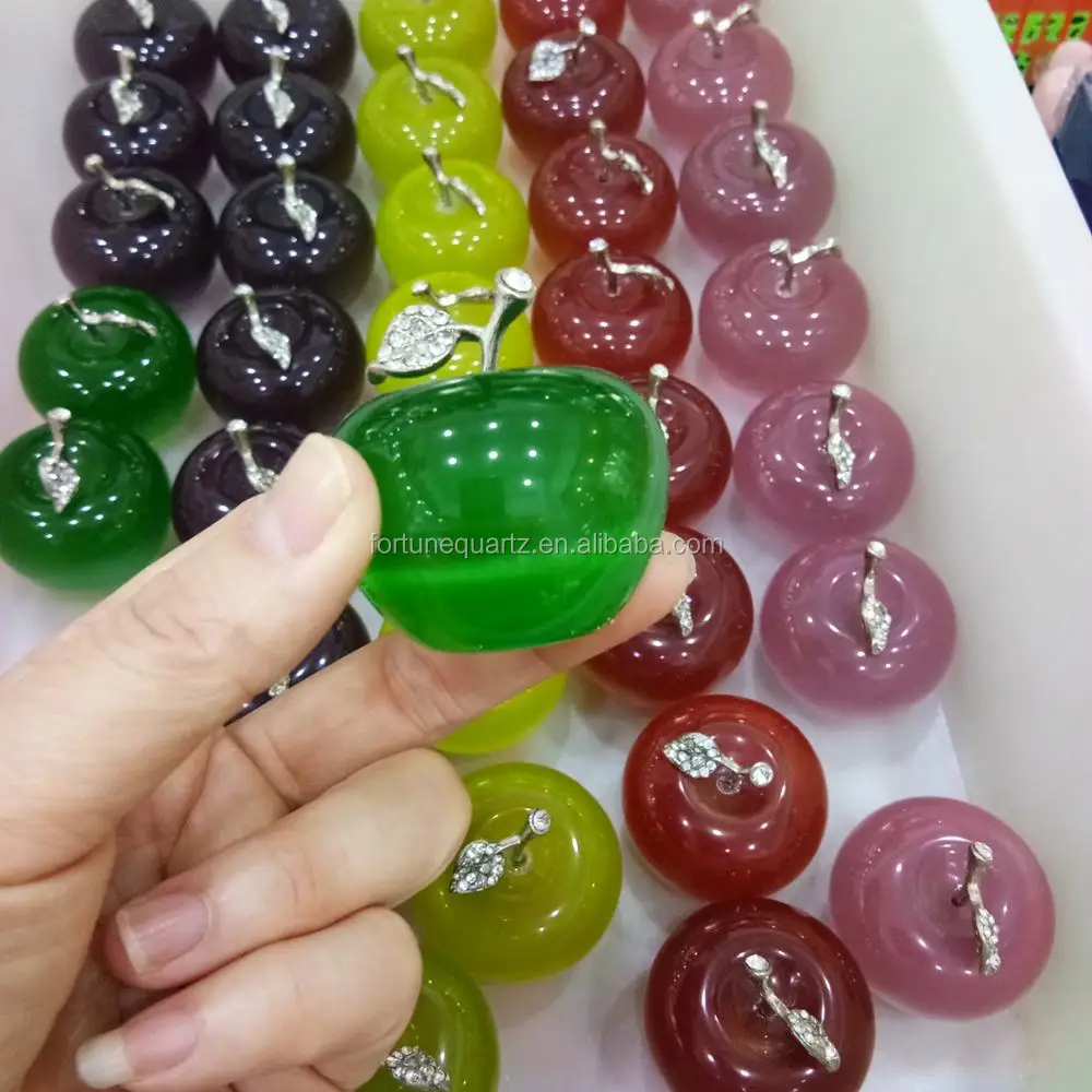 colourful crystal apple christmas eve apple crystal christmas