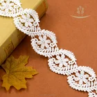 Decoration Lace Lace Trimming Lace 5.5cm Width Cloth Accessories Belt Neck Collar Cuff Decoration Lace Trim Tatting Lace