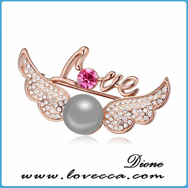 Elegant fancy brooch design,flower buckles for wedding chair sash