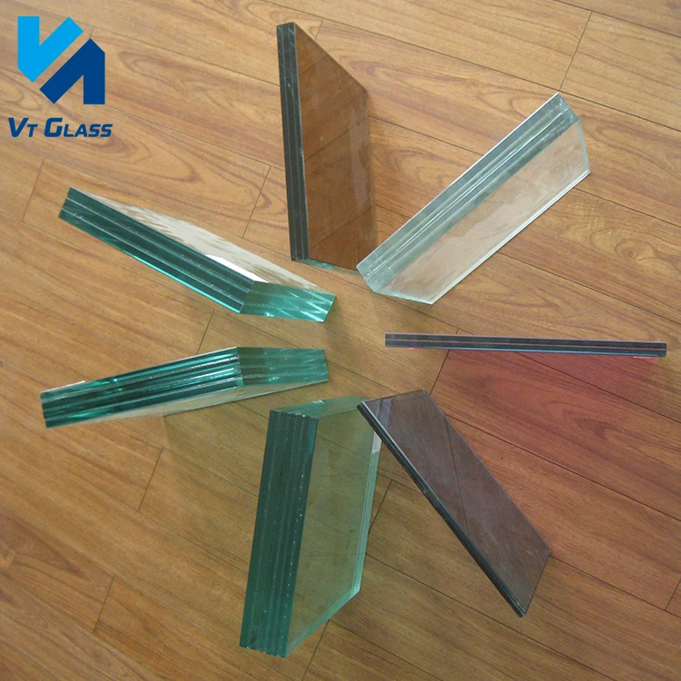 Ultra White Laminated Glass Building Glass Tempered Glass