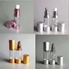 New style 15ml airless bottle ross gold airless pump bottle for cosmetic packaging use