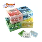 Box packing halal fresh fruit flavor tablet cool xylitol chewing gum