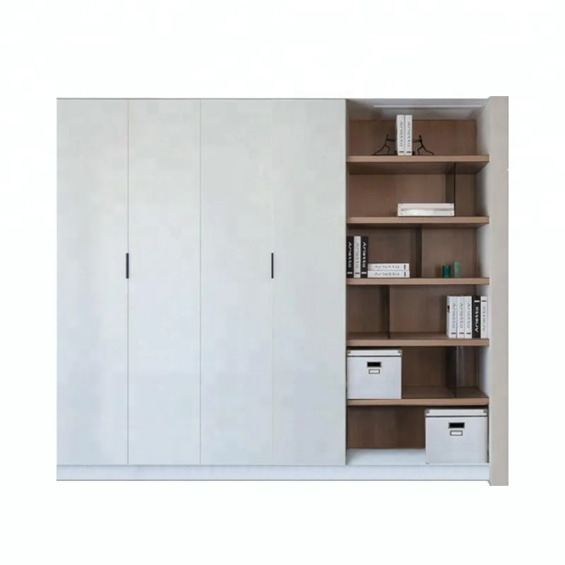 Modern Style 5 Doors Big Customized Bedroom Portable Wardrobe