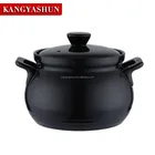 Wholesale hot sale chinese ceramic bean & soup pot ceramic cooking pot