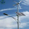 IP66 12V 24V 30W 60W 80W 100W Solar Street Lights with Pole Wind-solar hybrid power system wind solar street light FGHB new-type