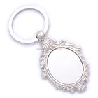 news souvenir hot sales custom metal magic mirror keychain
