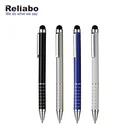 Reliabo Free Sample Cheap Promotional Custom Print Logo printing Advertising Metal Ballpoint Pen With Stylus