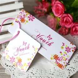 factory custom christmas gift paper hang label tag