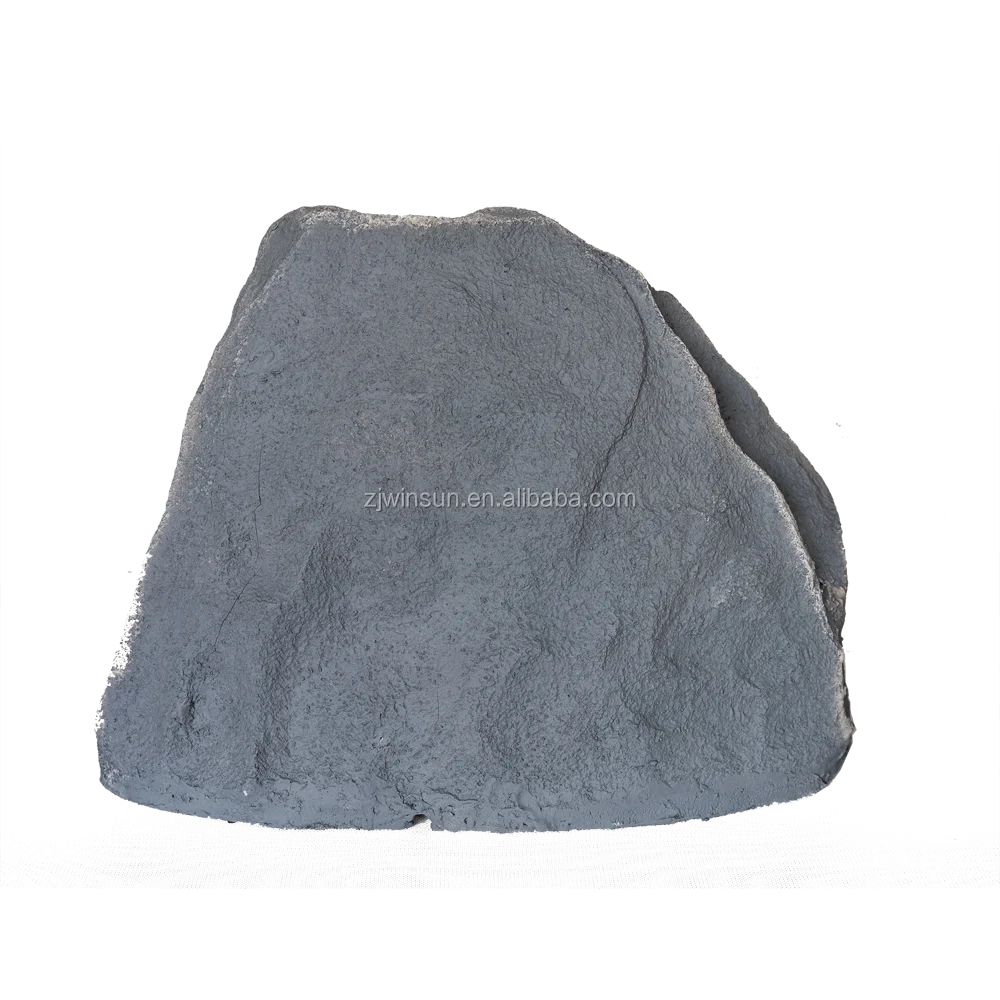 8 Inch Outdoor Weather-Resistant Rock Speaker in Natural Earth Tone Finish - ANKUX.COM