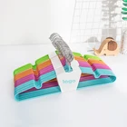 GCG multi color high manganese Stainless Steel metal wire hangers for cloths, household clothes hanger