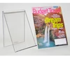 An-b609 modern design factory sell clear portable book display stands/acrylic book display stands/lucite book stands