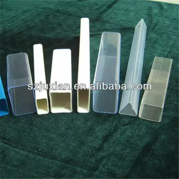 Plastic Profile Pvc Pc Abs Pp Pe Ps Hdpe Hips Pmma Square Tubes Buy