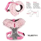Soft Fashion Breathable Dog Clothes Pet Harness
