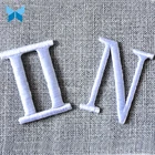 Custom Handmade Embroidered Letter Patches For Jackets Clothes