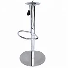 China Wholesaler Production Adjustable Height Round Bottom Metal Bar Stool