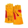 Double reinforcement fully lined and fully welted stick welding gloves