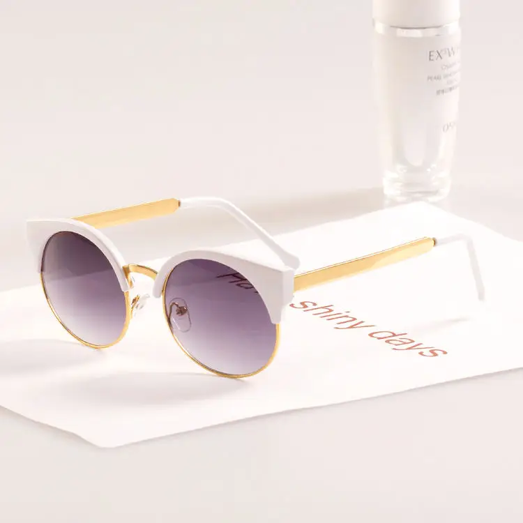 2015 new super fashion round frame 7colors sunglasses br designer women sun glasses oculos de sol Nice sunglasses J137 NEW