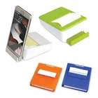 Promotion custom OEM logo multifunction hard plastic memo sticker stand smartphone novelty cell phone holder