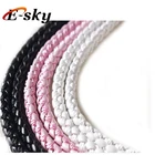 Pu Wax Cord Phone Decorative Nylon Rope Leather Wax Braided Cord