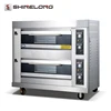 Commercial Bakery Equipment K263 2-Layer 4-Tray For Mini Bakery Industrial Gas Ovens For Mini Bakery